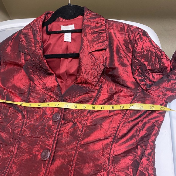 Chicos dark red jacket - Picture 2 of 6